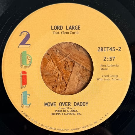 LORD LARGE feat. CLEM CURTIS /  Stuck In A Wind Up / Move Over Daddy