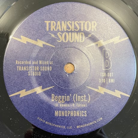 MONOPHONICS / Beggin'