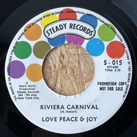 LOVE PEACE & JOY / Watermelon Man