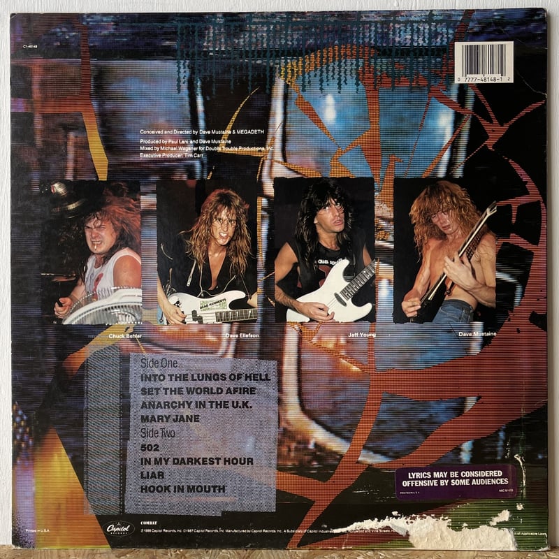 MEGADETH / So Far, So Good So What! | Oscill