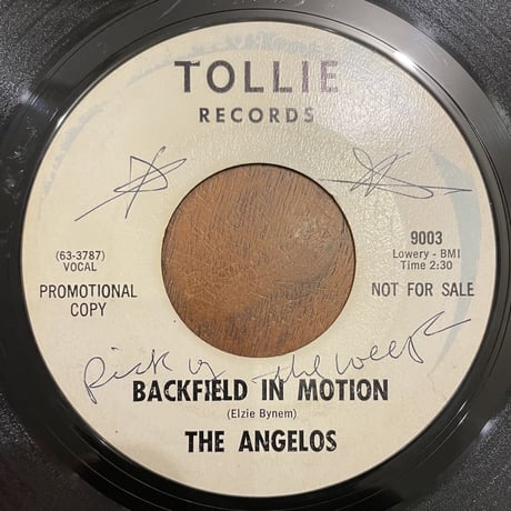 THE ANGELOS / Bad Motorcycle