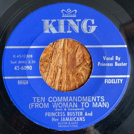 PRINCESS BUSTER / BYRON LEE / Ten Commandments (From Woman To Man) / Papa Jack