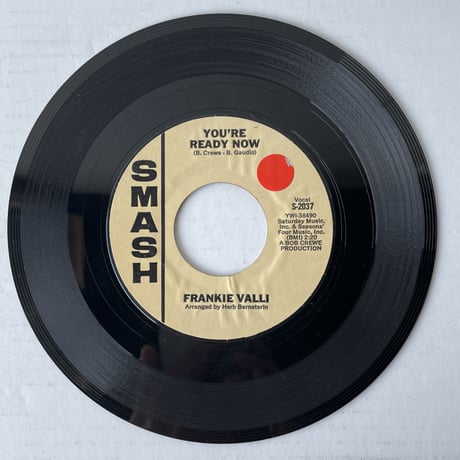 FRANKIE VALLI / You're Ready Now
