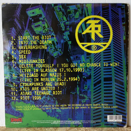 ATARI TEENAGE RIOT / Delete Yourself!