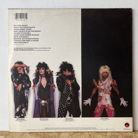 MOTLEY CRUE / Theatre Of Pain