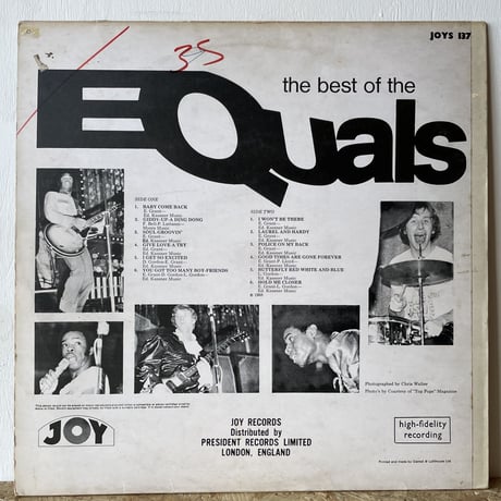 EQUALS / The Best Of The Equals
