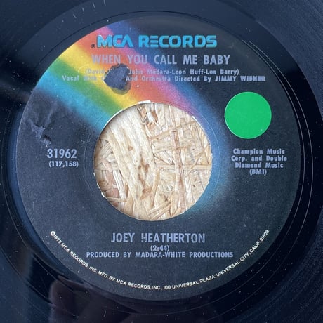 JOEY HEATHERTON / When You Call Me Baby