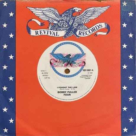 LINK WRAY / BOBBY FULLER FOUR / Rumble / I Fought The Law