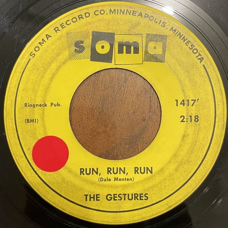 THE GESTURES / Run Run Run