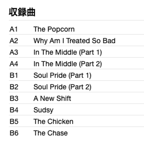 JAMES BROWN / The Popcorn