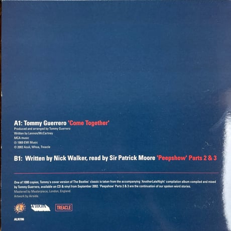 TOMMY GUERRERO / Come Together (AnotherLateNight)