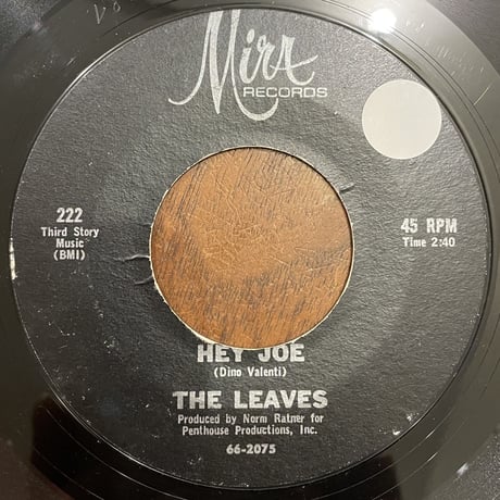 THE LEAVES / Hey Joe