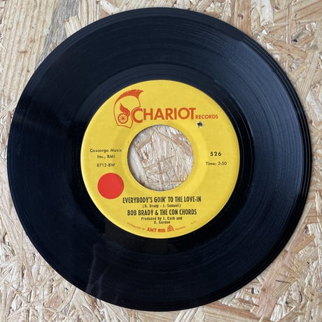BOB BRADY & THE CON CHORDS / Everybody's Goin' To The Love-In