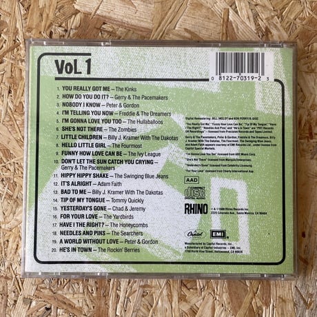 V.A. / The British Invasion: The History Of British Rock, Vol. 1