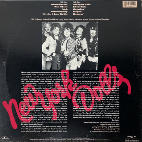 NEW YORK K DOLLS / Night Of The Living Dolls