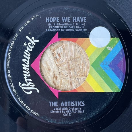 THE ARTISTICS / Hope We Have