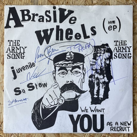 ABRASIVE WHEELS / The Army Song (ABW EP)