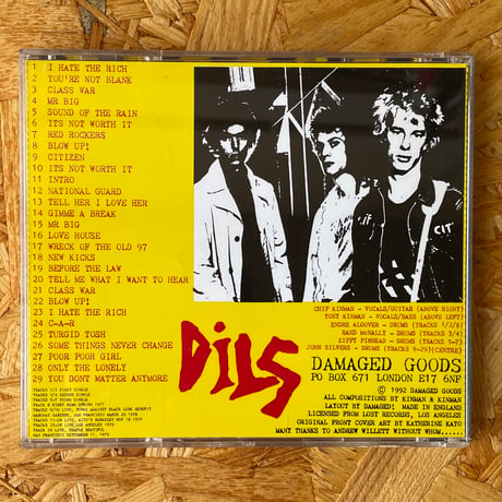THE DILS / Dils Dils Dils