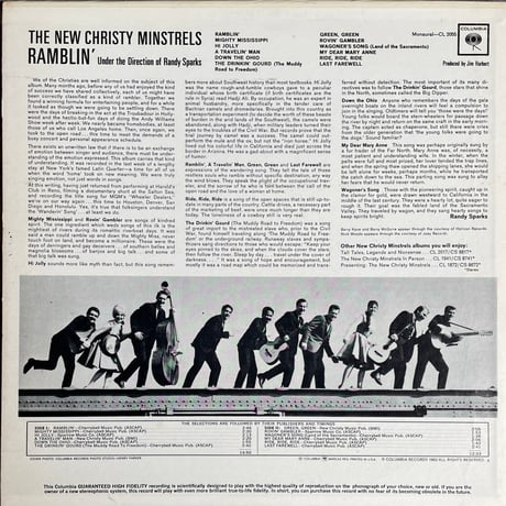 THE NEW CHRISTY MINSTRELS / Ramblin' (Featuring Green, Green)
