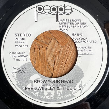 FRED WESLEY & THE JB'S / JAMES BROWN / Blow Your Head / Mindpower
