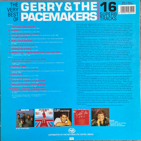 GERRY & THE PACEMAKERS / The Very Best Of Gerry And The Pacemakers