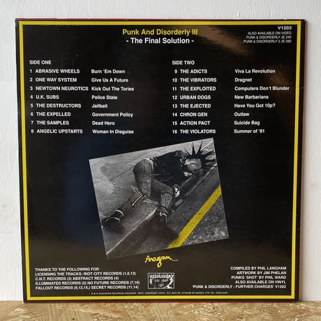 V.A. / Punk And Disorderly III - The Final Solution