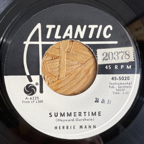 HERBIE MANN / Comin' Home Baby / Summertime