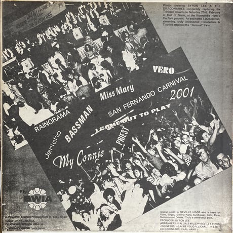 BYRON LEE & THE DRAGONAIRES / Carnival In Trinidad