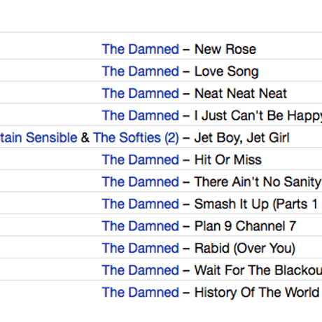 THE DAMNED / Another Great Record From The Damned: The Best Of The Damned