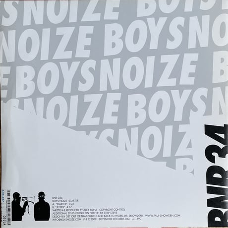 BOYS NOIZE / Starter