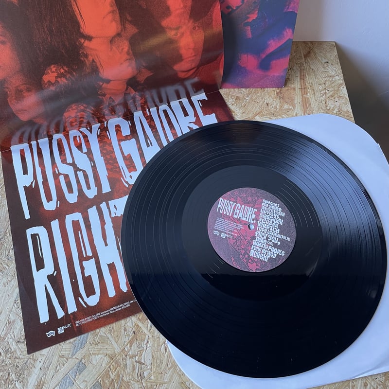 LP★Pussy Galore/groovy hatefuck　US盤ジョンスぺ Pussy Galore - 