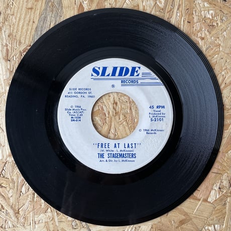 THE STAGEMASTERS / Baby, I'm Here Just To Love You