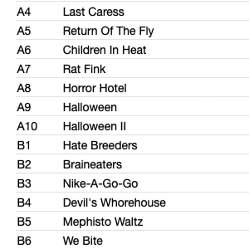 MISFITS / Collection II | Oscillators Merchandi