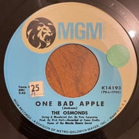 THE OSMONDS / One Bad Apple