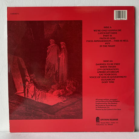 BAD RELIGION / How Could Hell Be Any Worse?