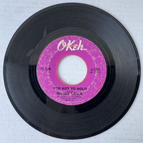 MAJOR LANCE / Too Hot To Hold