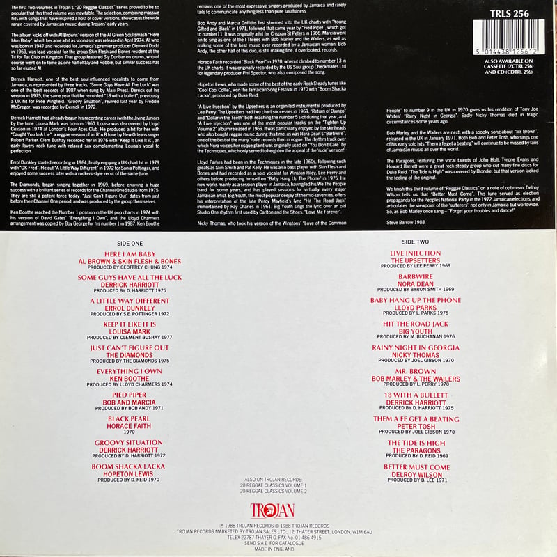 V.A. / 20 Reggae Classics Volume 3 | Oscillator