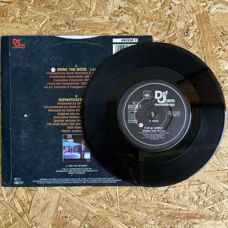PUBLIC ENEMY / Bring The Noise