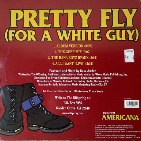 THE OFFSPRING / Pretty Fly (For A White Guy)