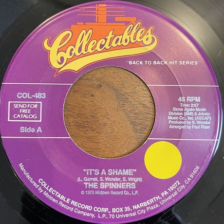THE SPINNERS / It's A Shame