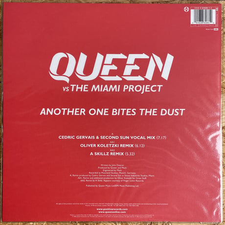 QUEEN VS MIAMI PROJECT / Another One Bites The Dust