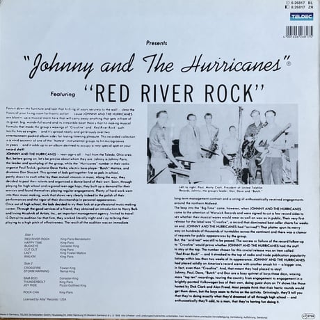 JOHNNY AND THE HURRICANES / Featuring Red River Rock