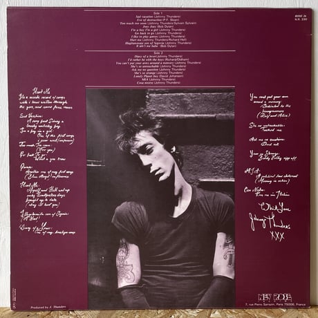 JOHNNY THUNDERS / Hurt Me