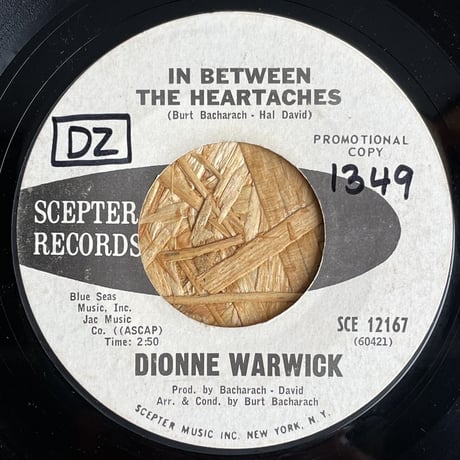 DIONNE WARWICK / I Just Don't Know What To Do With Myself