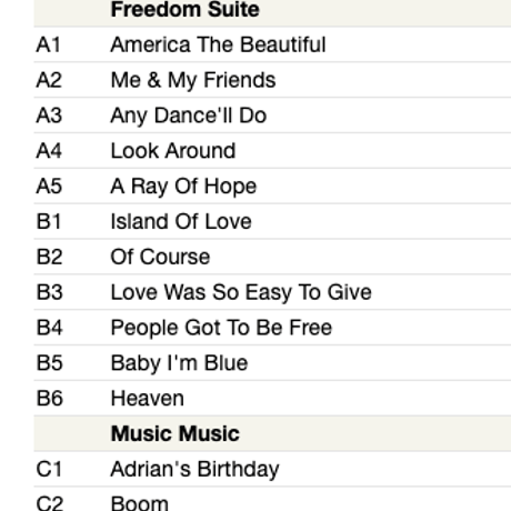 THE RASCALS / Freedom Suite