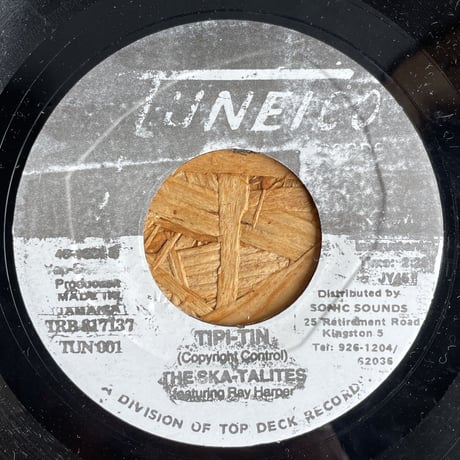 THE SKA-TALITES / Tipi-Tin / Tuff Talk
