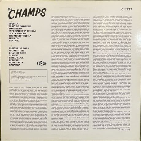 CHAMPS / Tequila