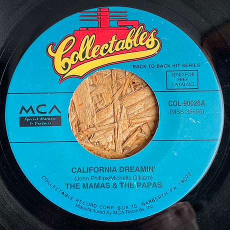 THE MAMAS & THE PAPAS / California Dreamin' / Twelve Thirty