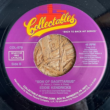 EDDIE KENDRICKS / Keep On Truckin' (Part 1) / Son Of Sagittarius