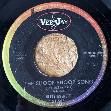 BETTY EVERETT / The Shoop Shoop Song (It's In His Kiss)